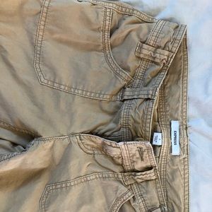 Express cargo khaki pants
